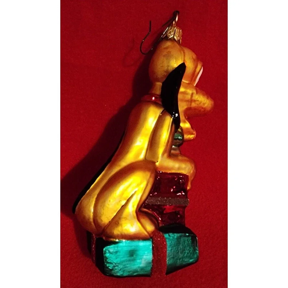 Christopher Radko 1996 NOEL PLUTO Disney Mickey & Co Ltd Edition with tag & Box